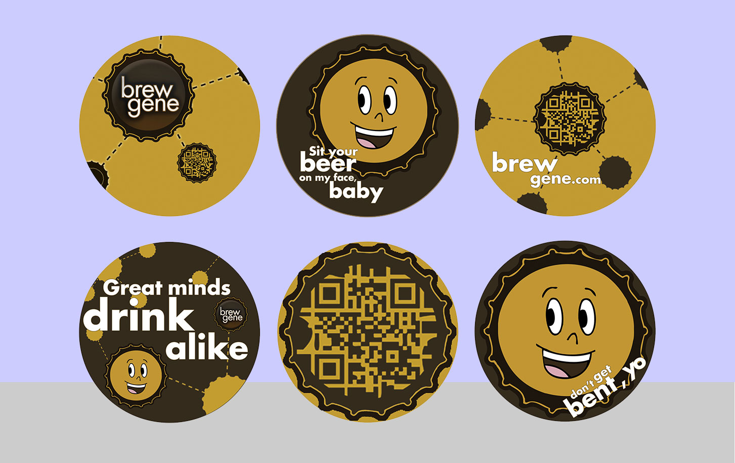 Brewgene Coasters