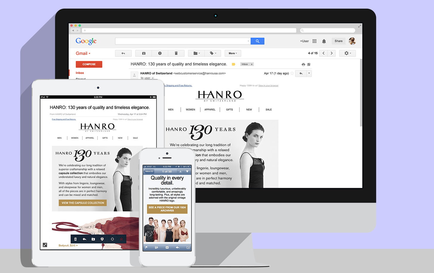 HANRO Anniversary